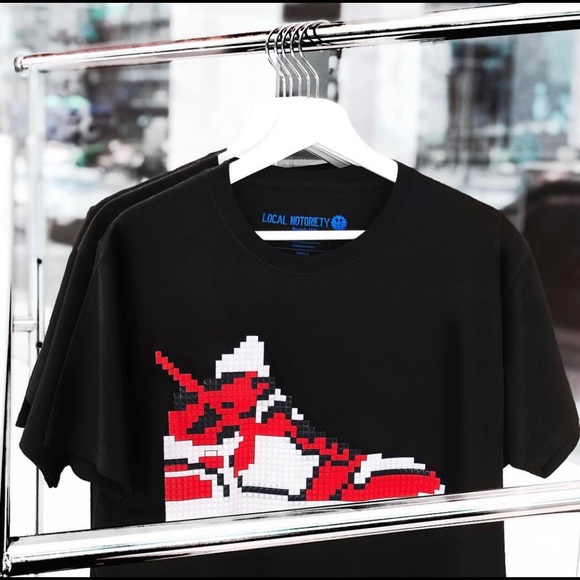 Local Notoriety Jordan Retro BuildingBlock Sneaker - Picture 1 of 3